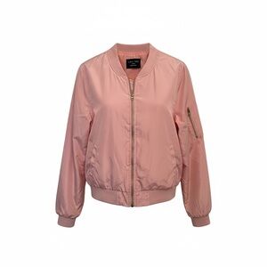 Love Tree Blush Pink Bomber Jacket